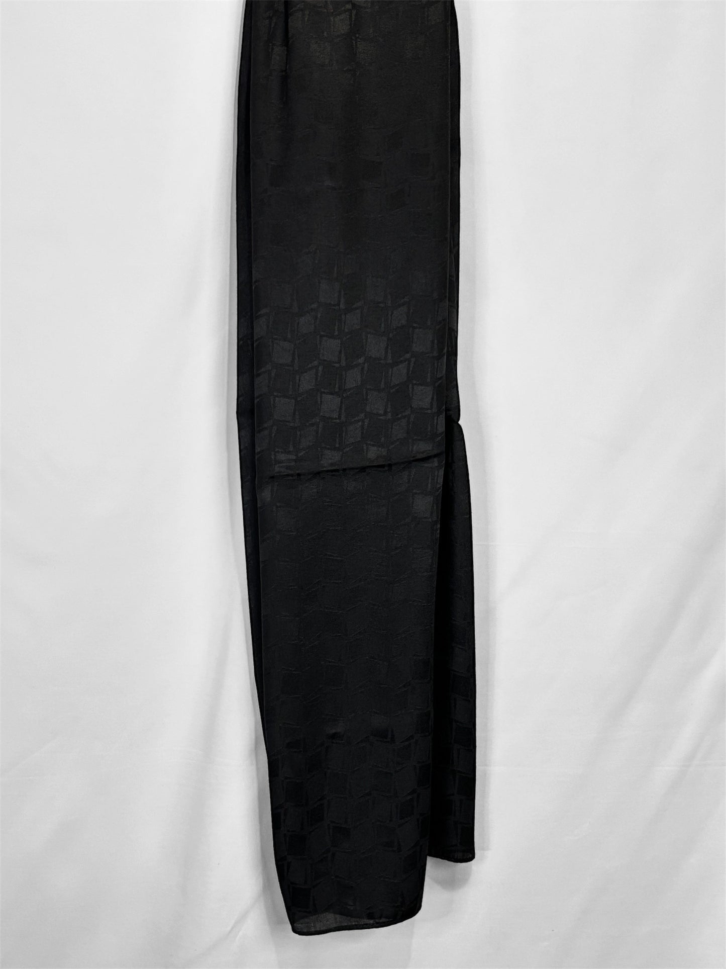 Hijab jacquard - Noir