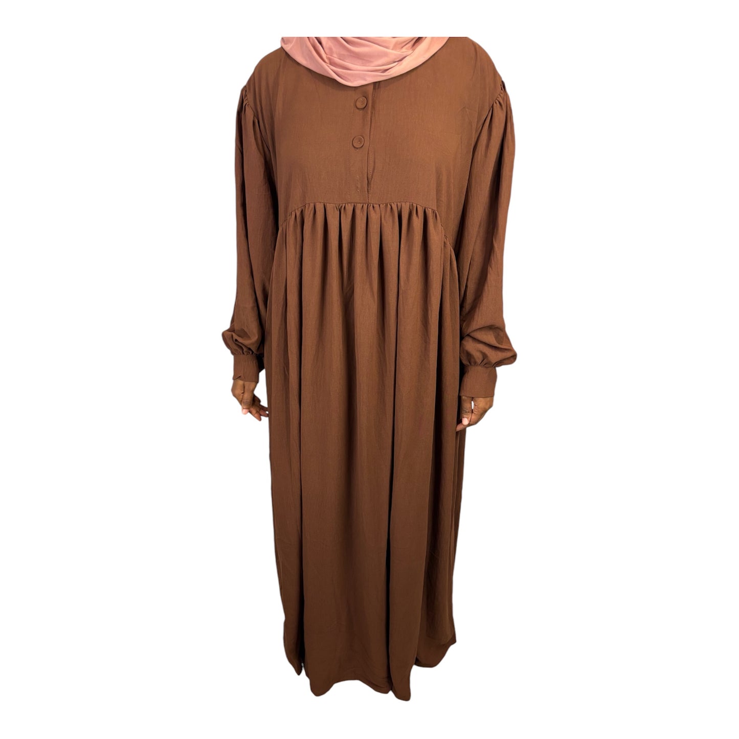 Abaya marron