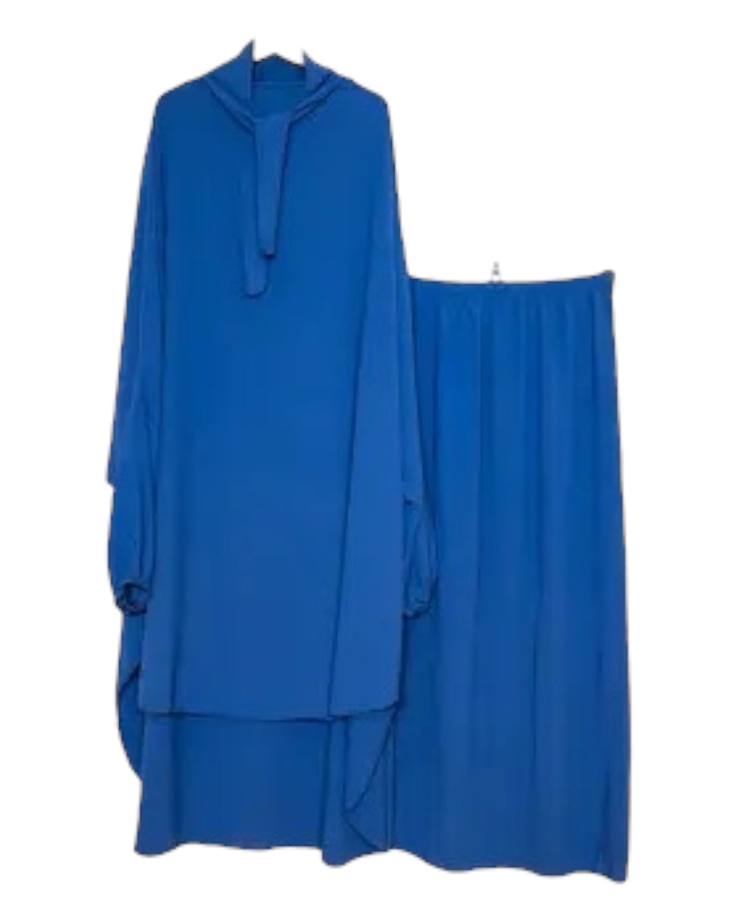 Jilbeb ensemble deux pièces - bleu