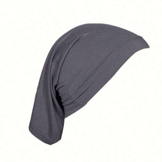 bonnet sous hijab gris 