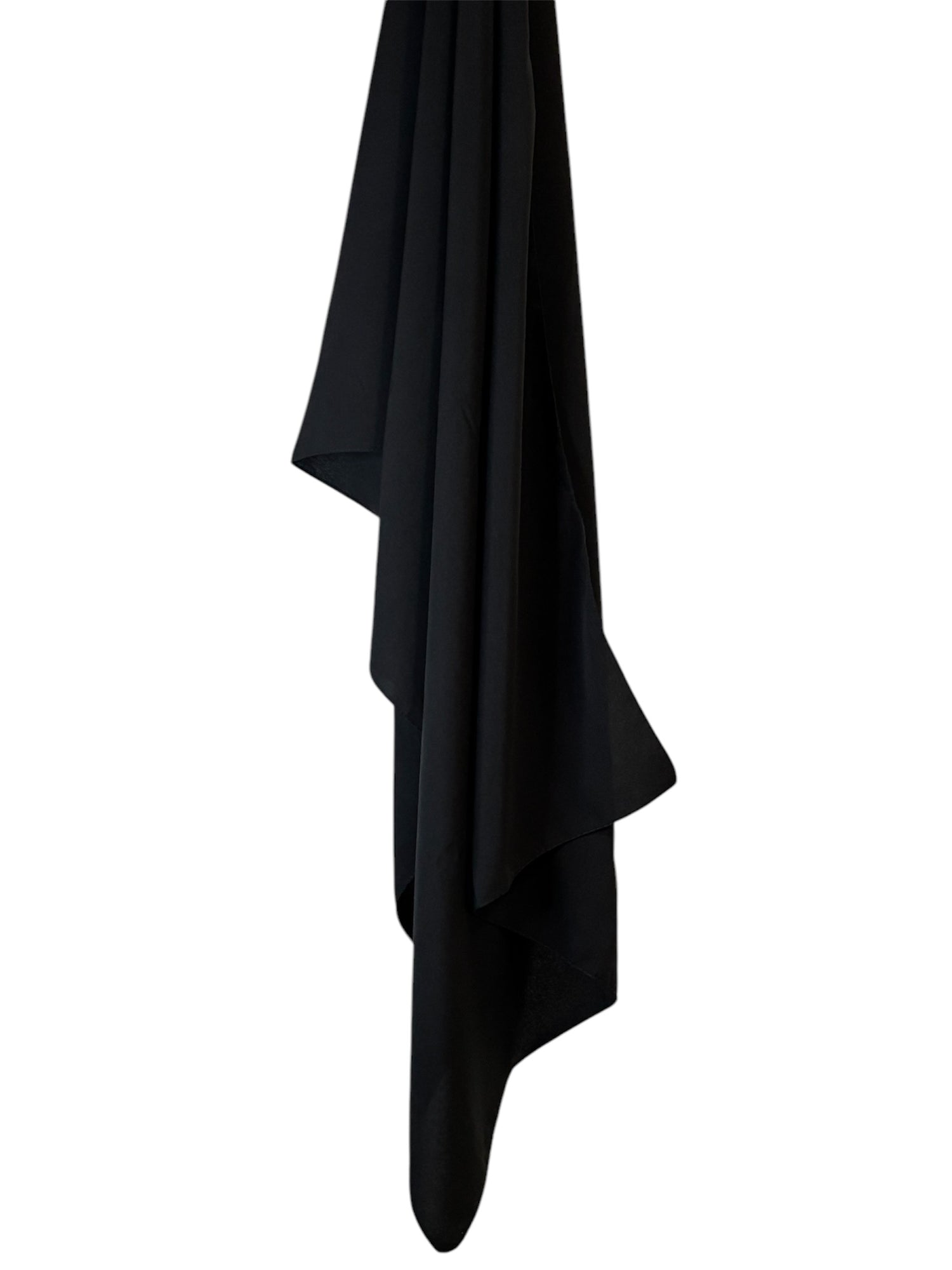 hijab soie de menine noir 